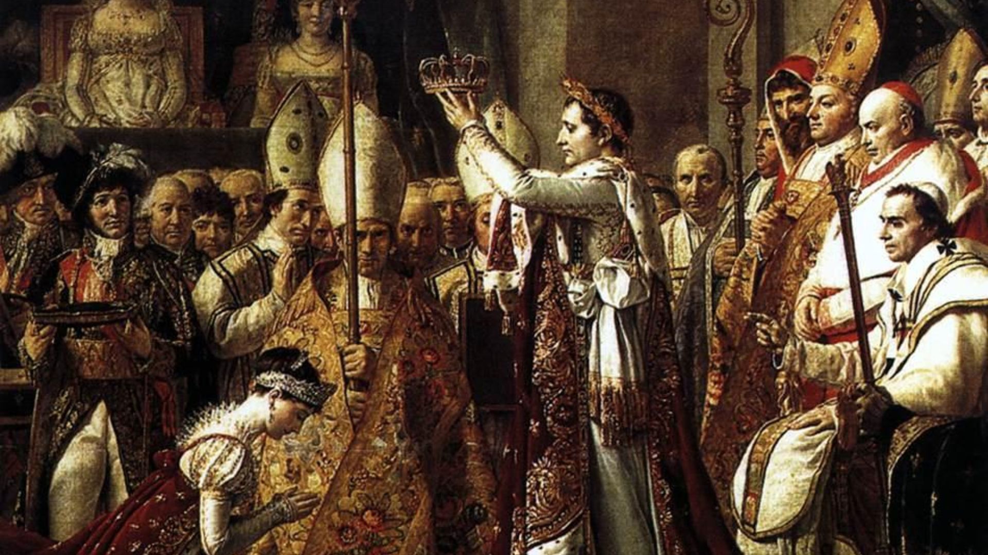 18. L'impératrice Joséphine et Napoléon Bonaparte