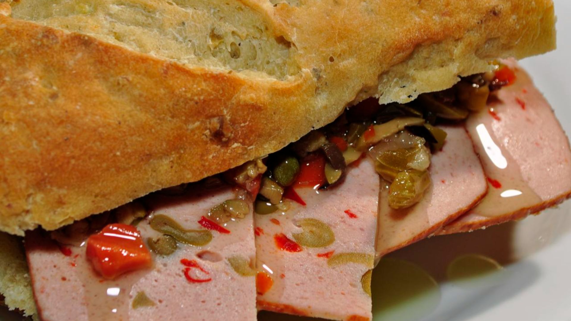 6. Sandwichs au pain aux olives