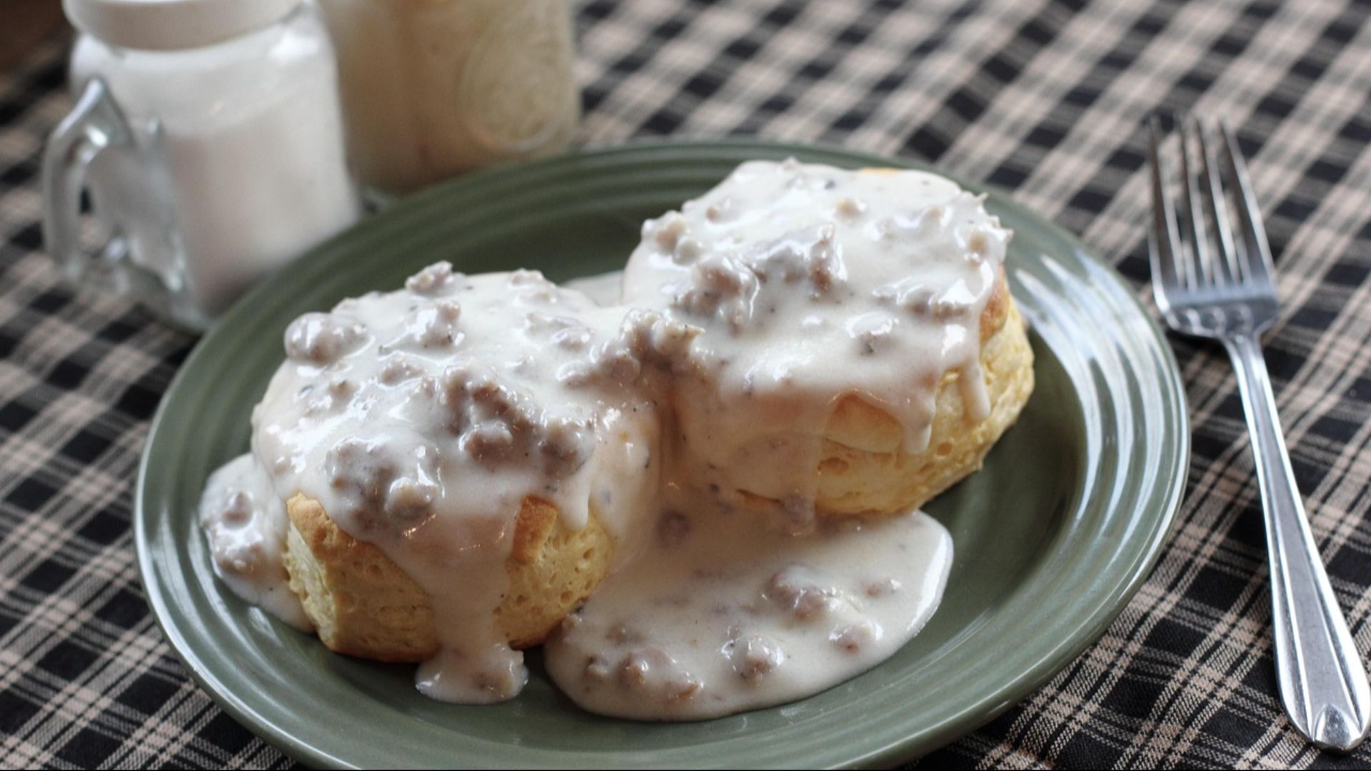 11. Biscuits et sauce