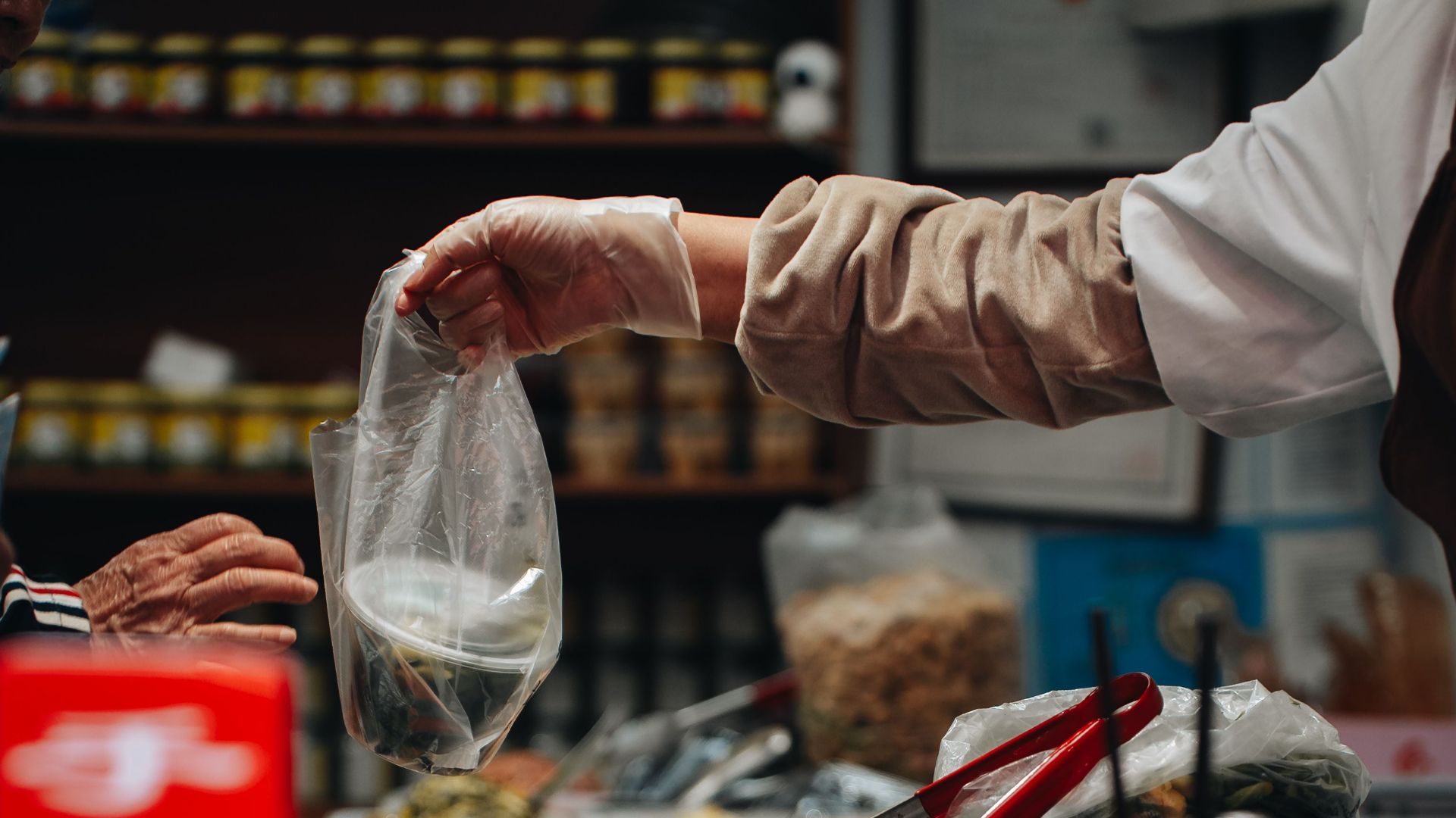 10. Bouchées de cuisine chinoise sur des cure-dents