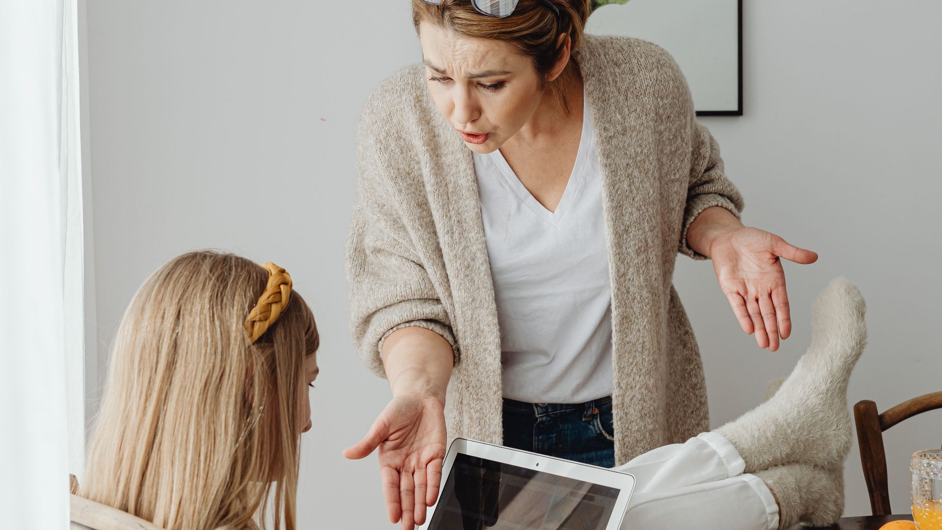 7. Tu mets beaucoup de temps à t'excuser