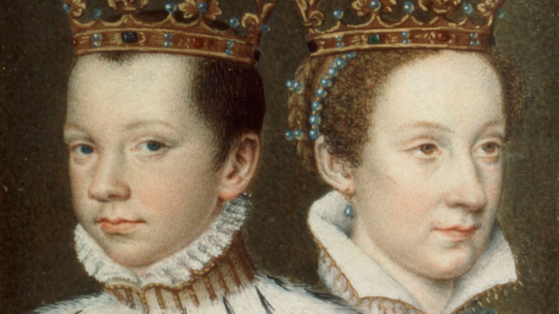 1. Marie, reine d'Écosse, et François II de France