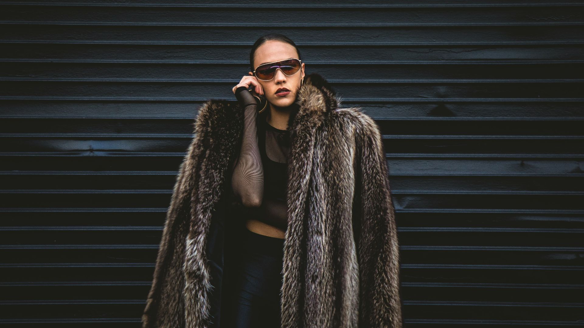 3. Manteaux oversize en fausse fourrure