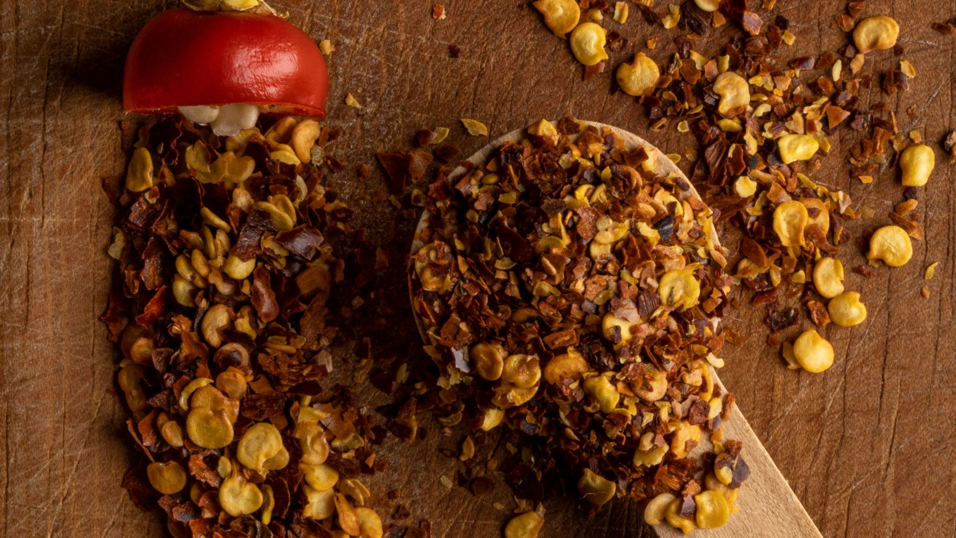 5. Ajouter des flocons de piment rouge broyés