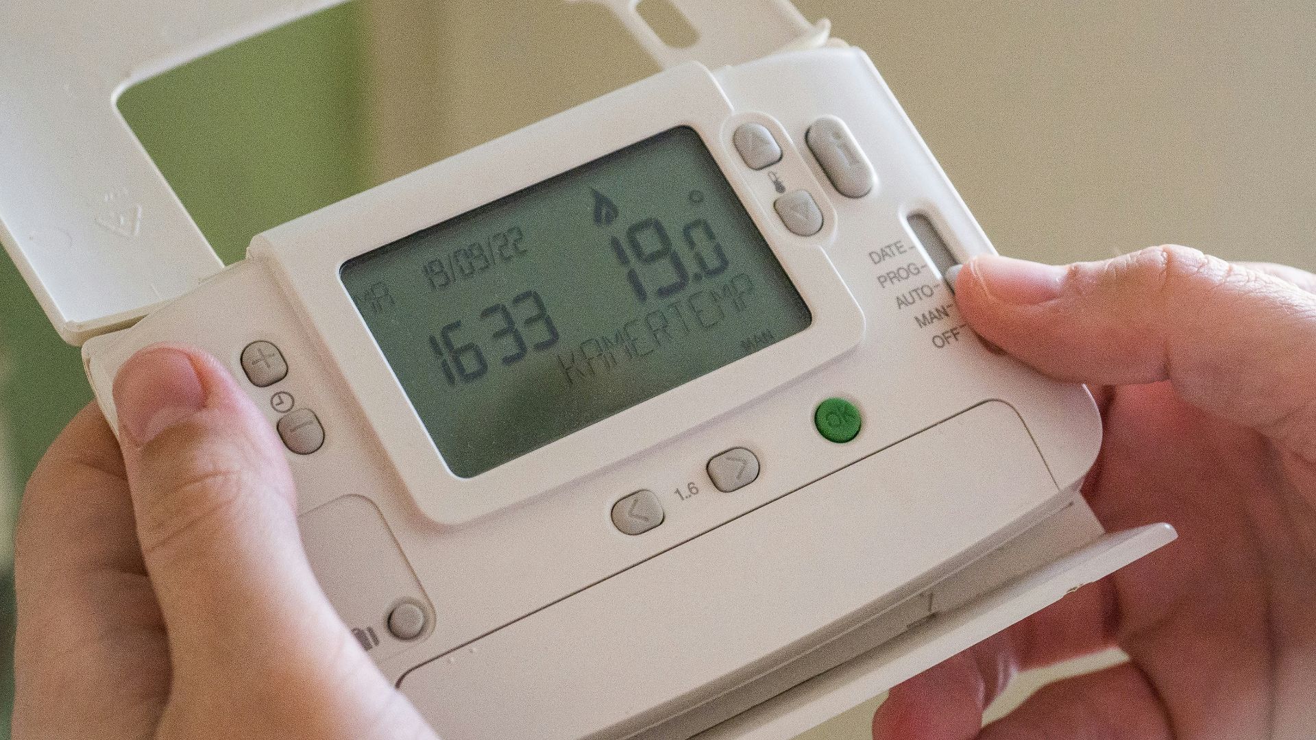 9. Régler le thermostat