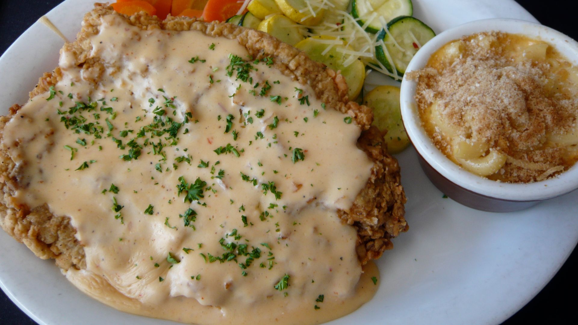 3. Steak pané à la mode du poulet