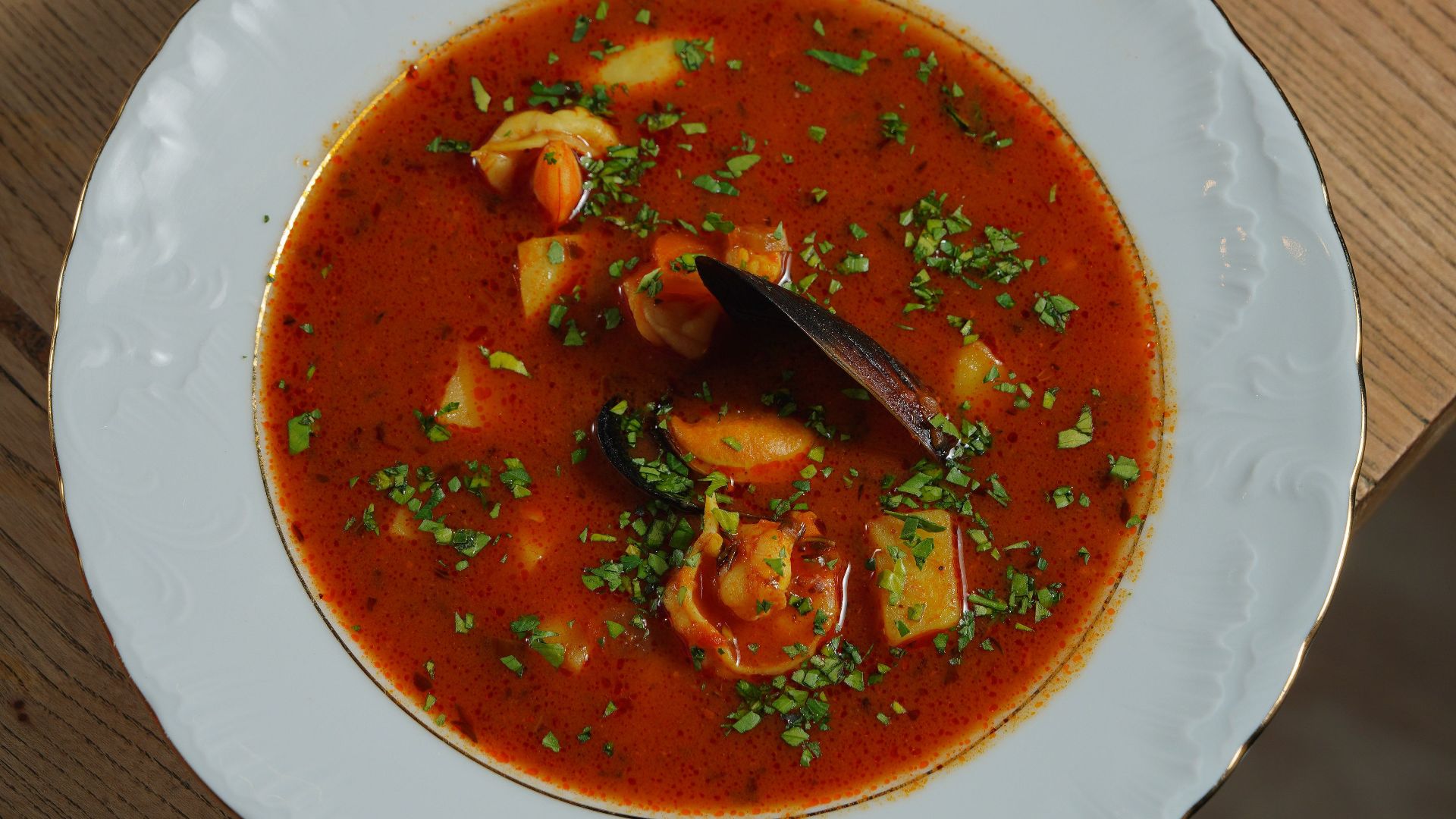 9. Chowder aux palourdes de Manhattan