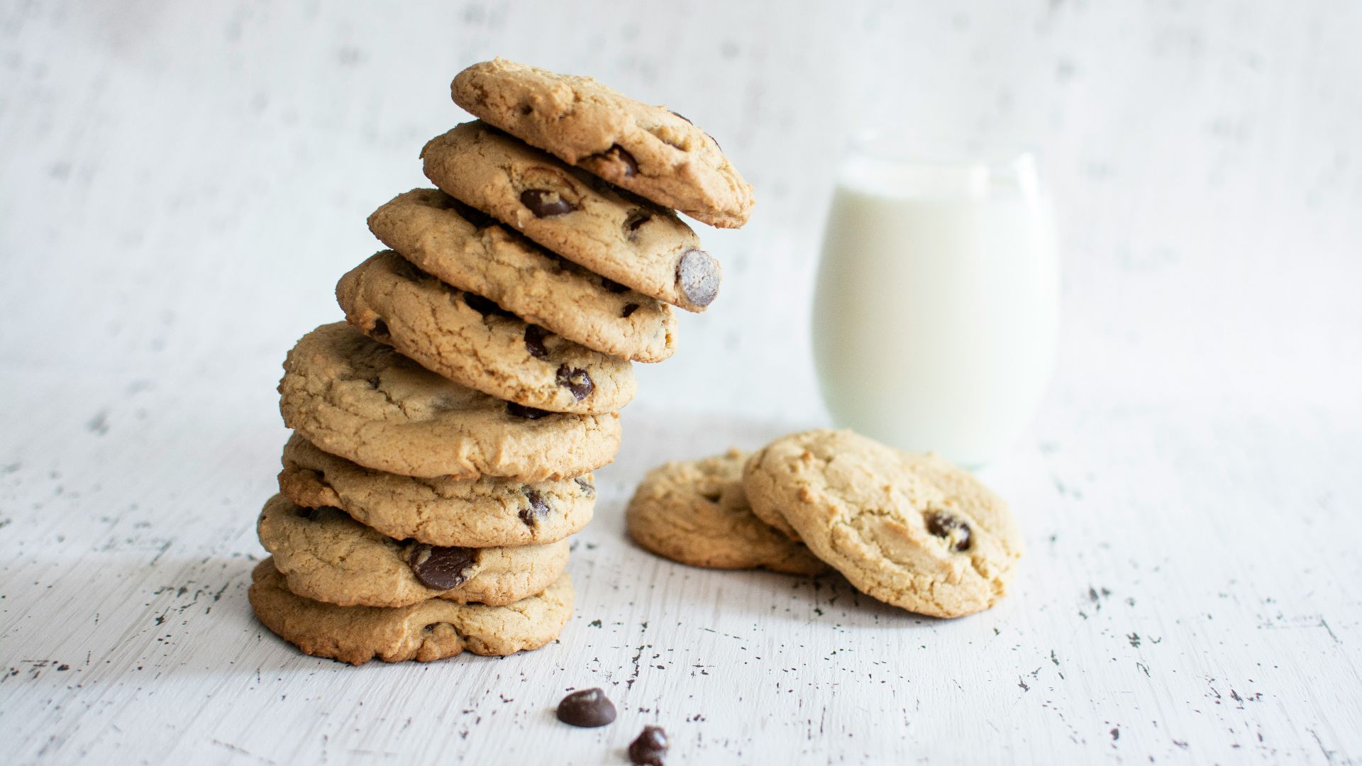 12. Biscuits aux pépites de chocolat et lait