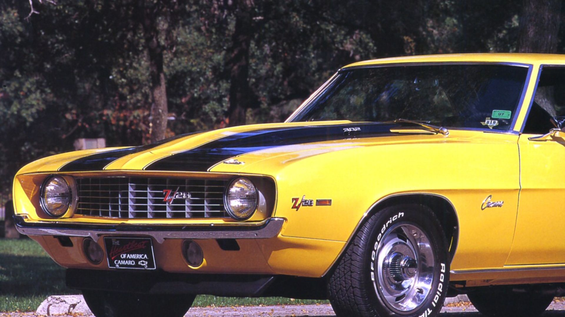 13. Chevrolet Camaro Z/28 de 1969