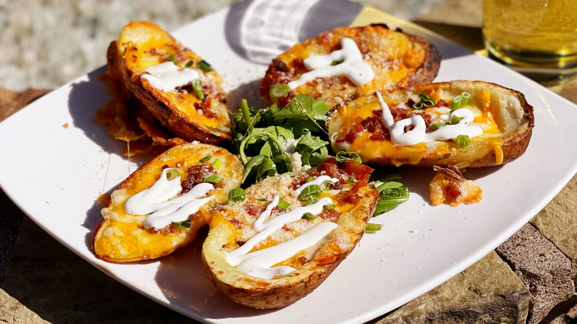 6. Coques de pommes de terre farcies