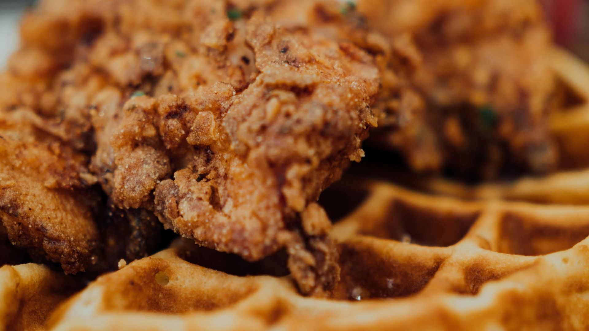 11. Gaufres et poulet frit