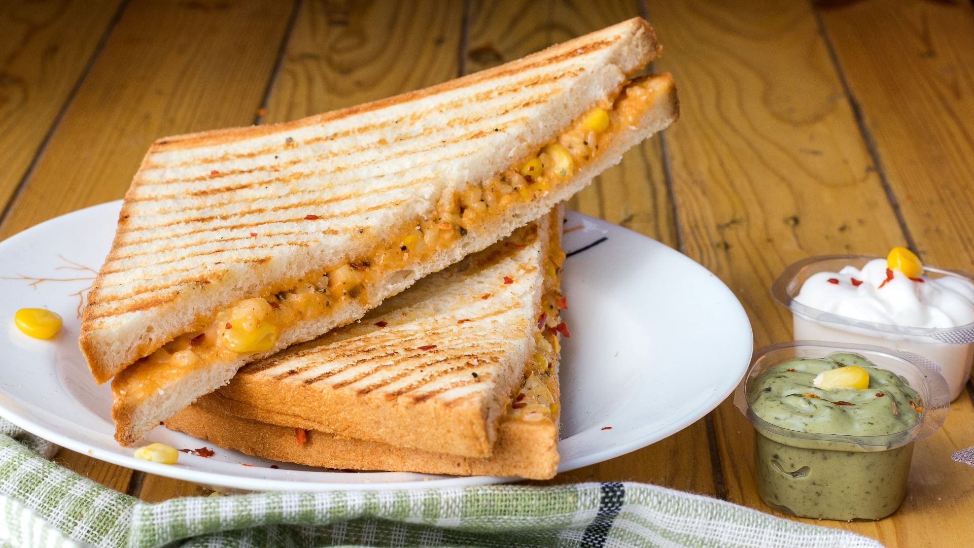 1. Sandwich au fromage fondu