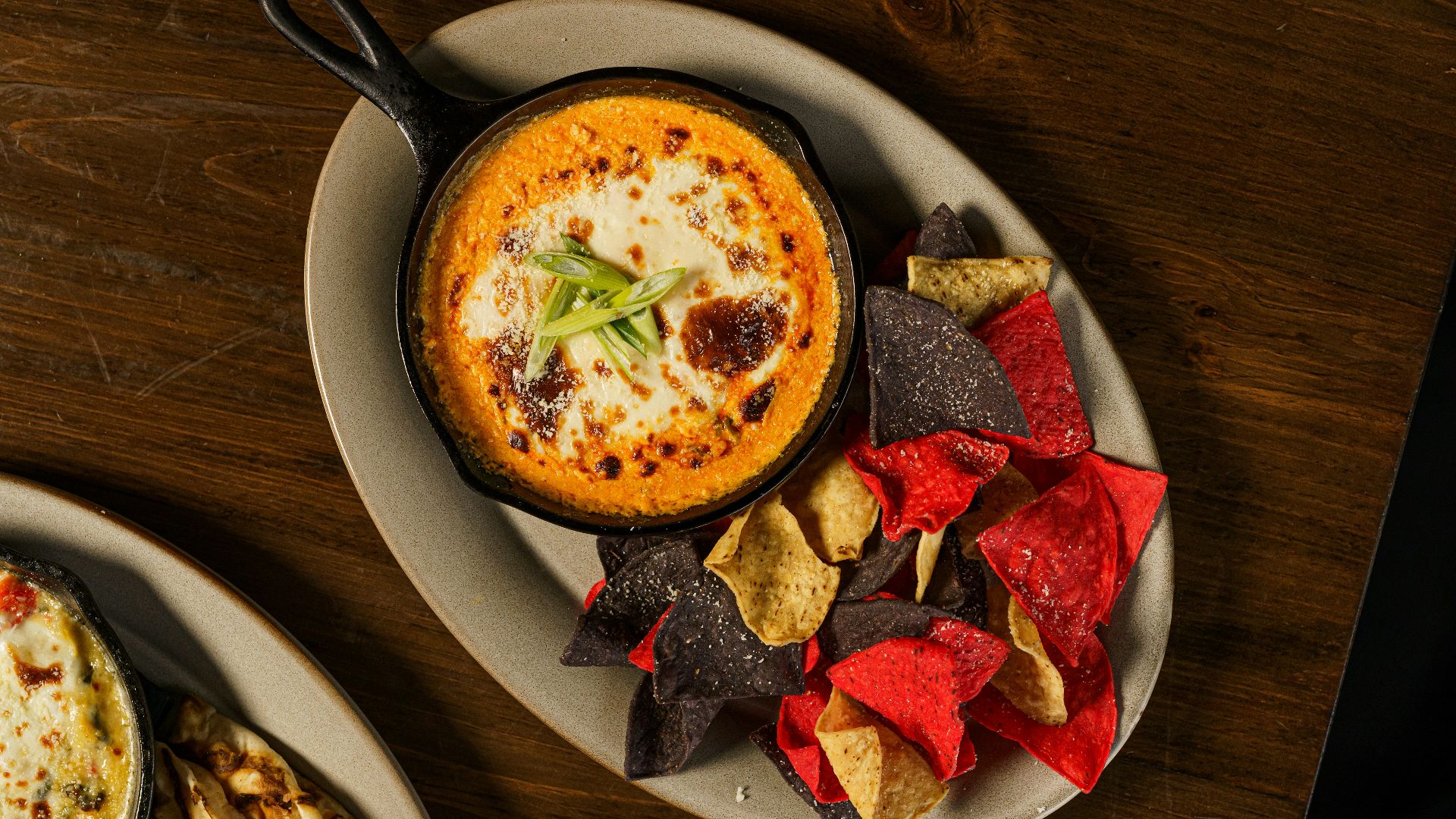 11. Trempette au fromage et au chorizo