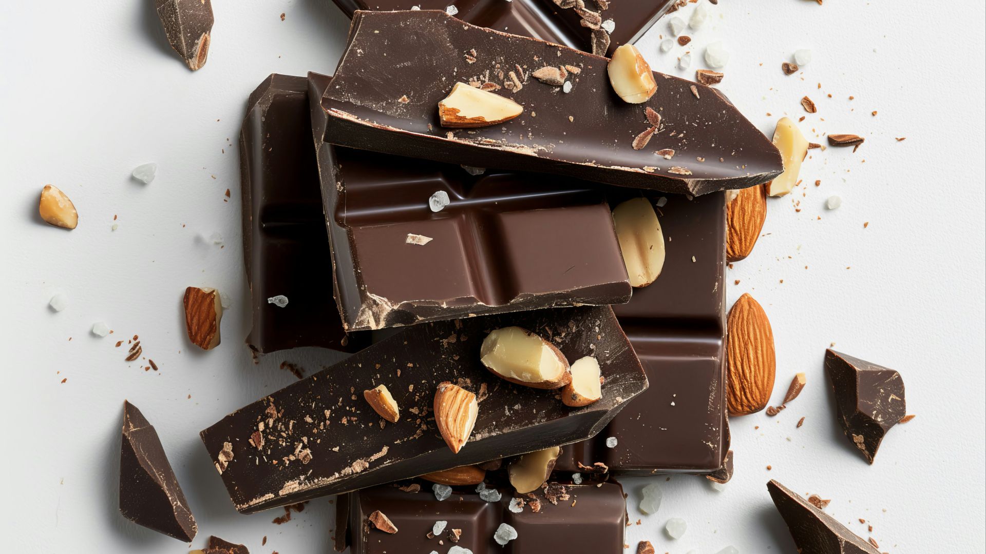 6. Chocolat noir aux noix