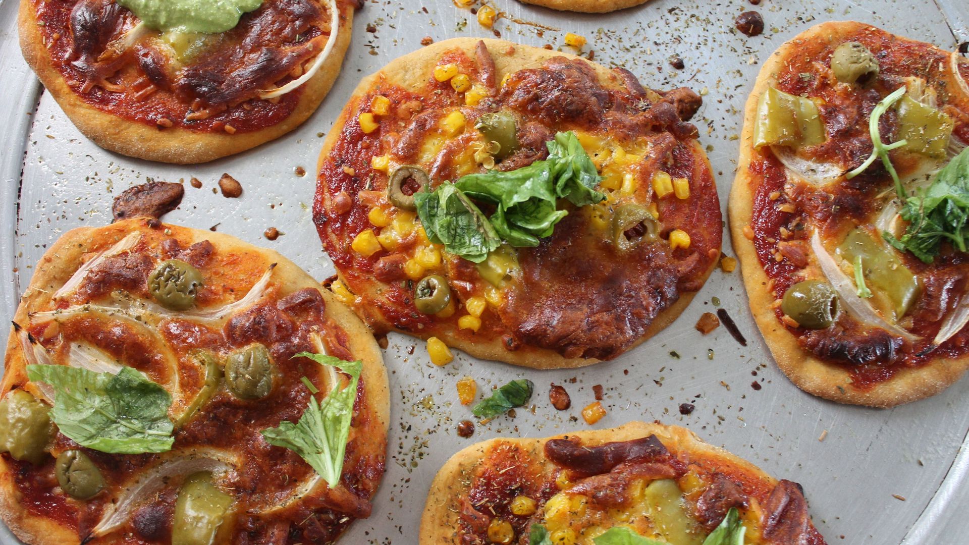8. Mini-pizzas à la pita
