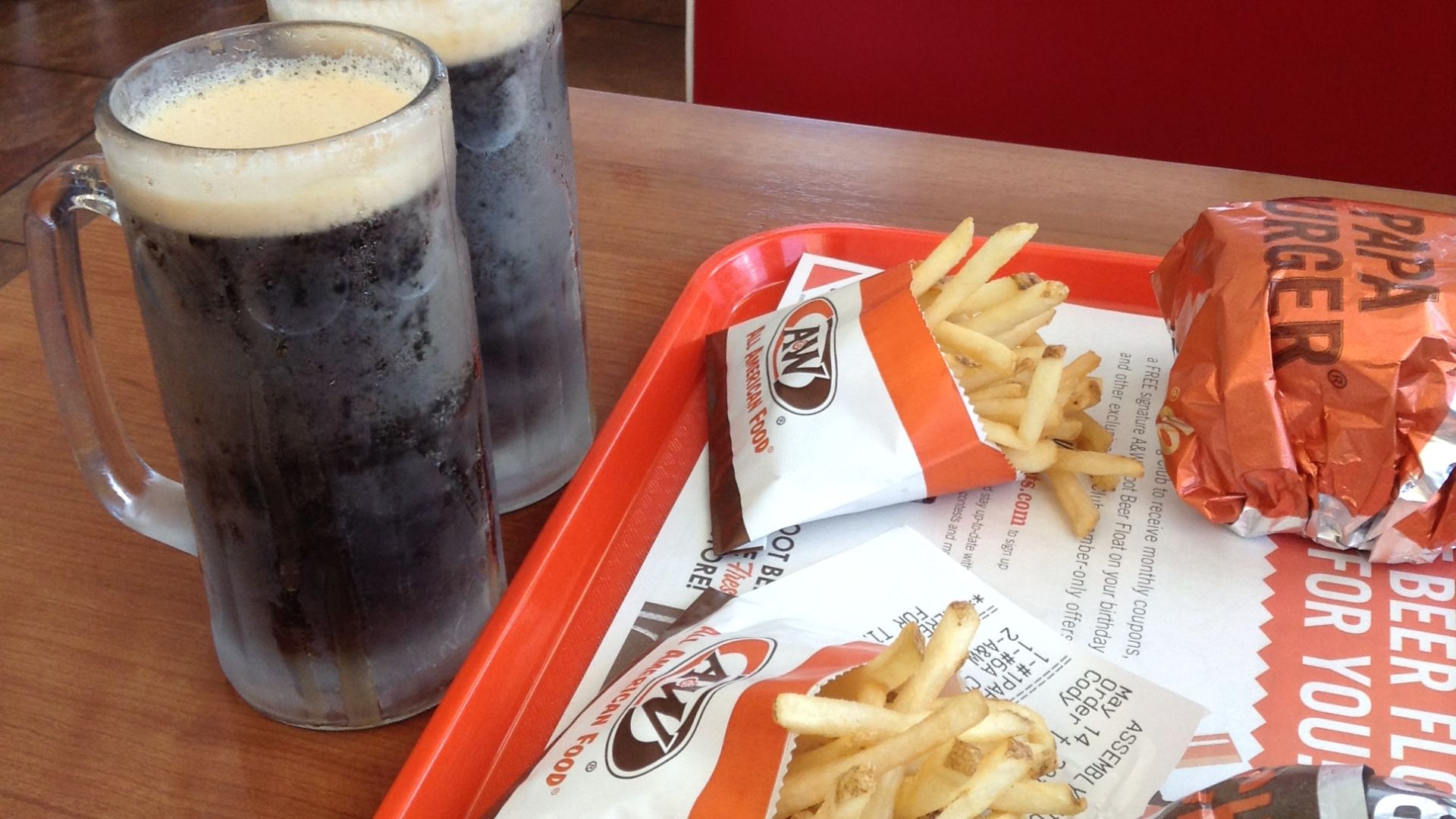 1. A&amp;W ; Lanières de poulet