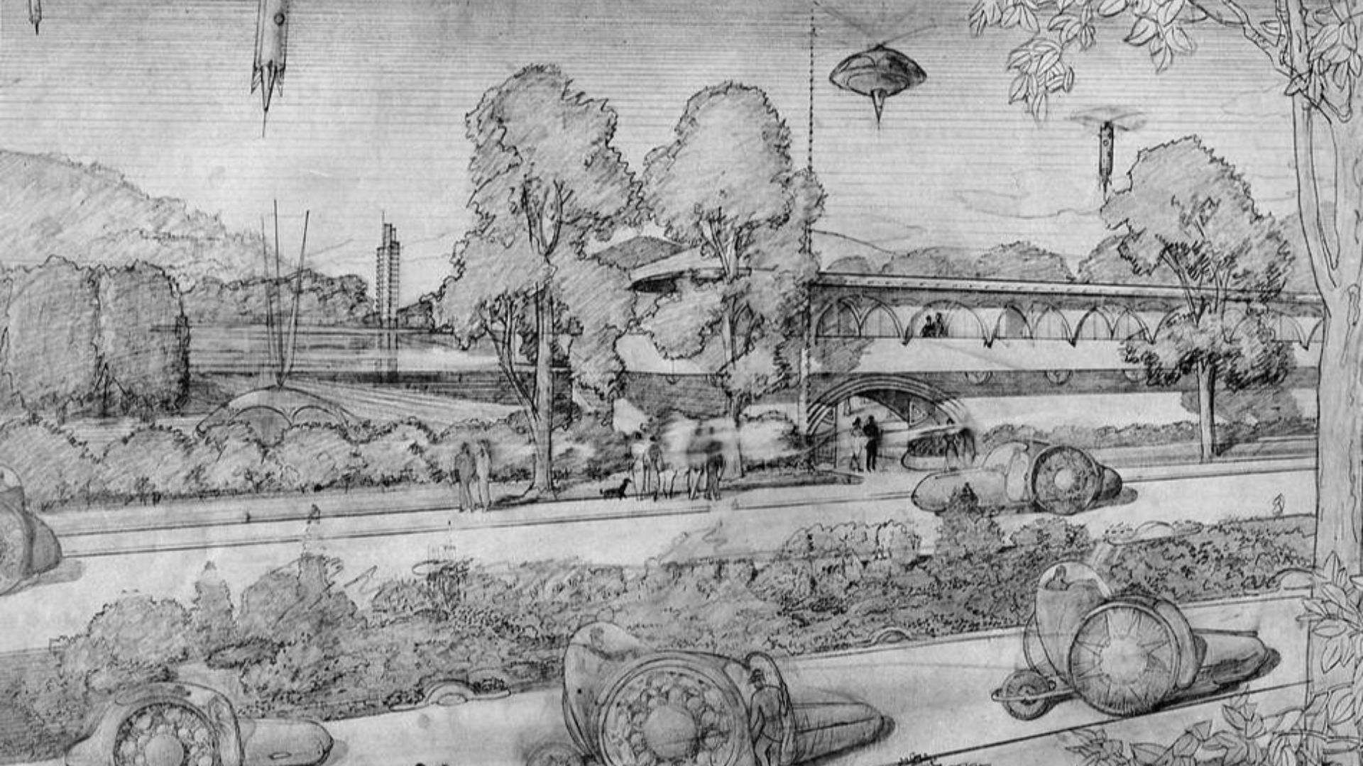 4. Broadacre City, de Frank Lloyd Wright