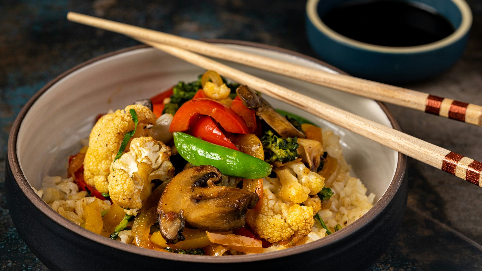 2. Riz frit au chou-fleur