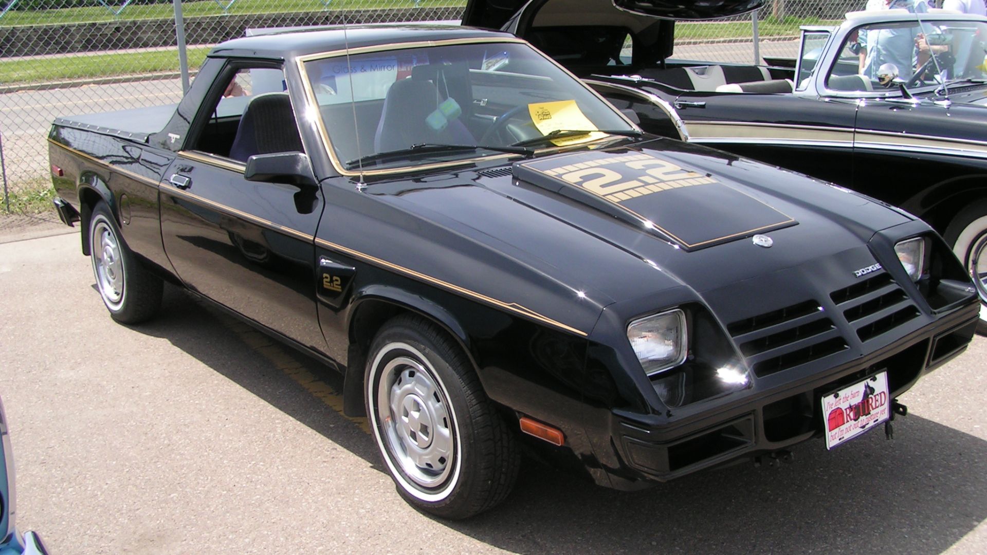 3. Dodge Rampage de 1983