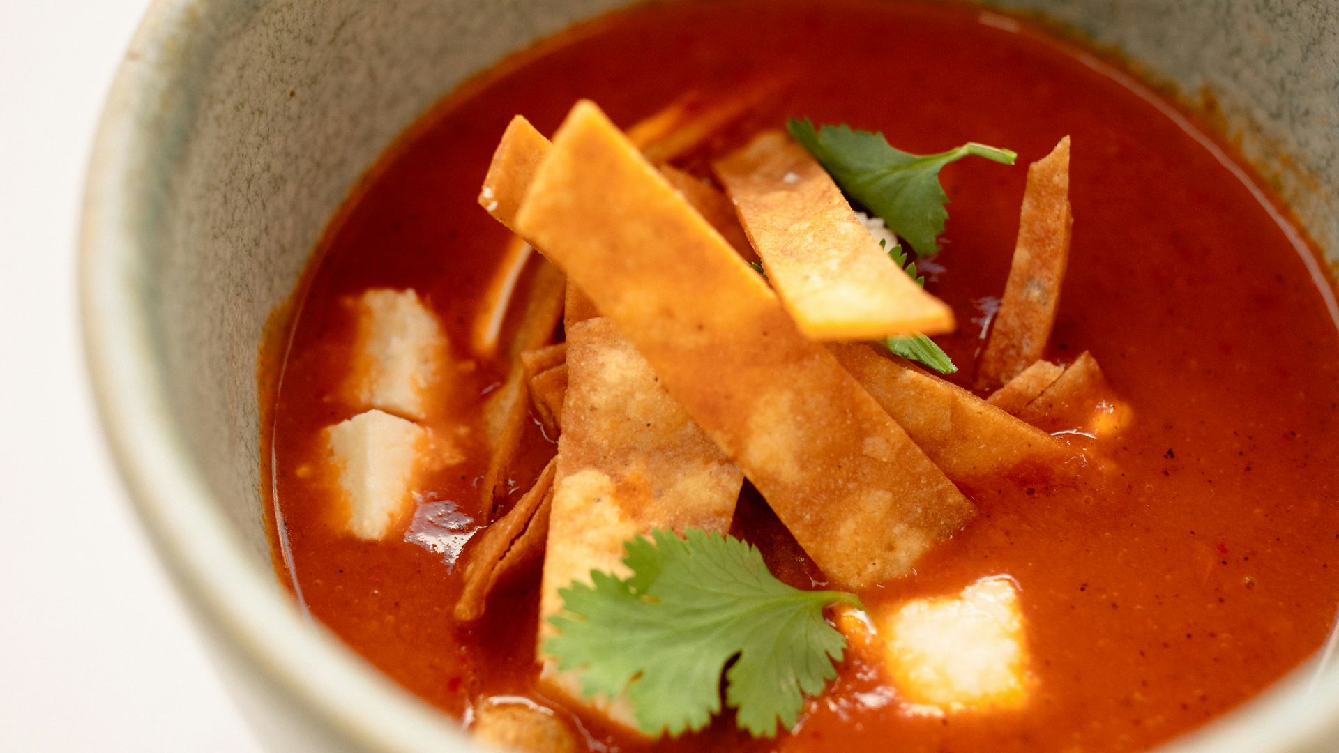 8. Soupe au poulet et aux tortillas