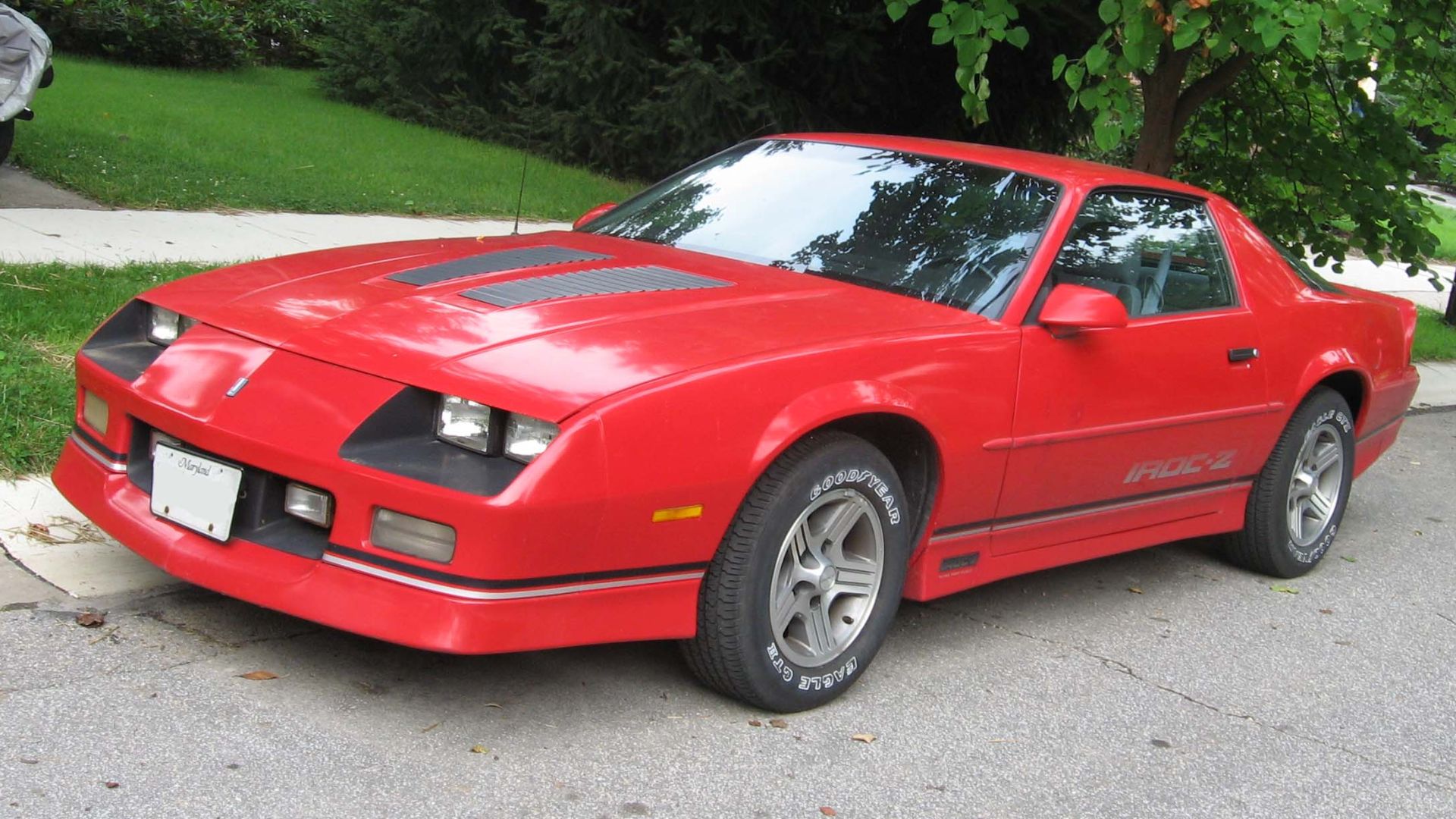 14. Chevrolet Camaro IROC-Z de 1985