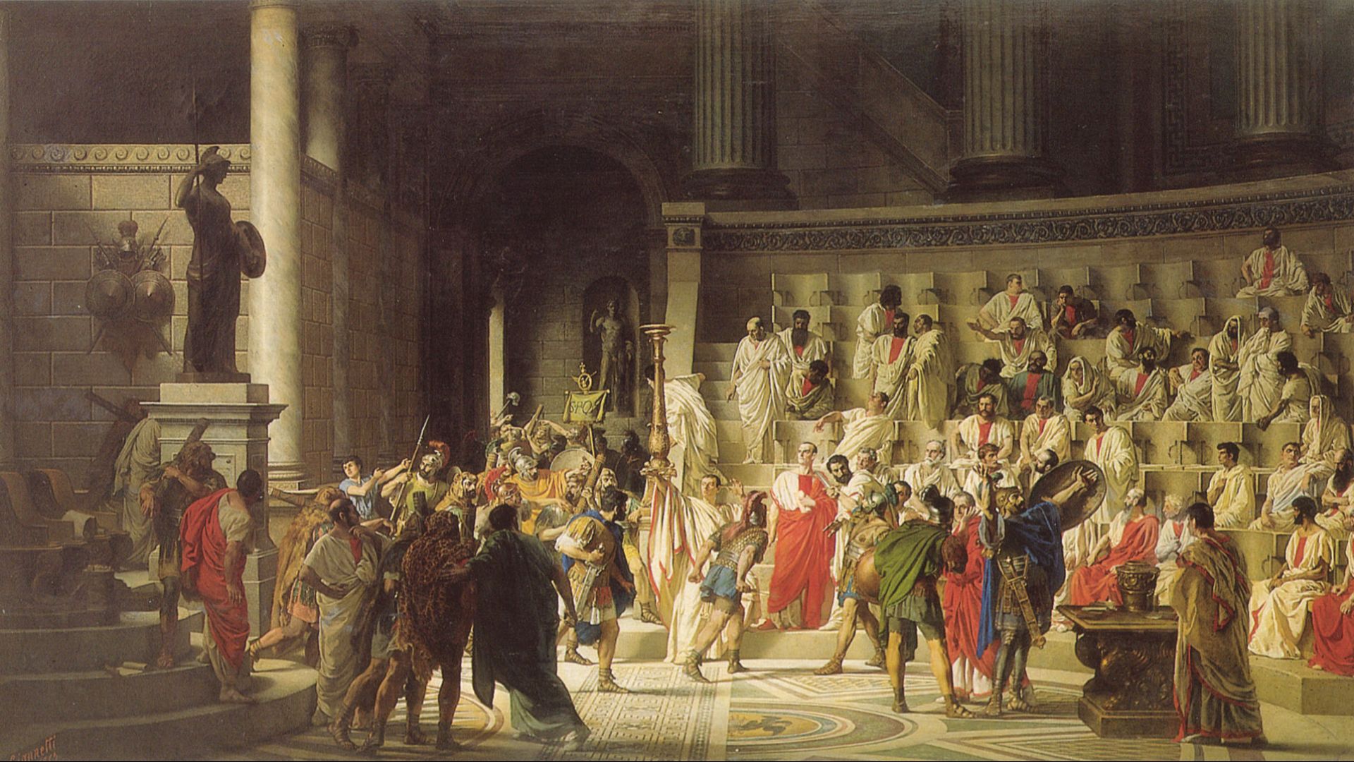 1. Jules César – Trahi par Decimus Junius Brutus Albinus