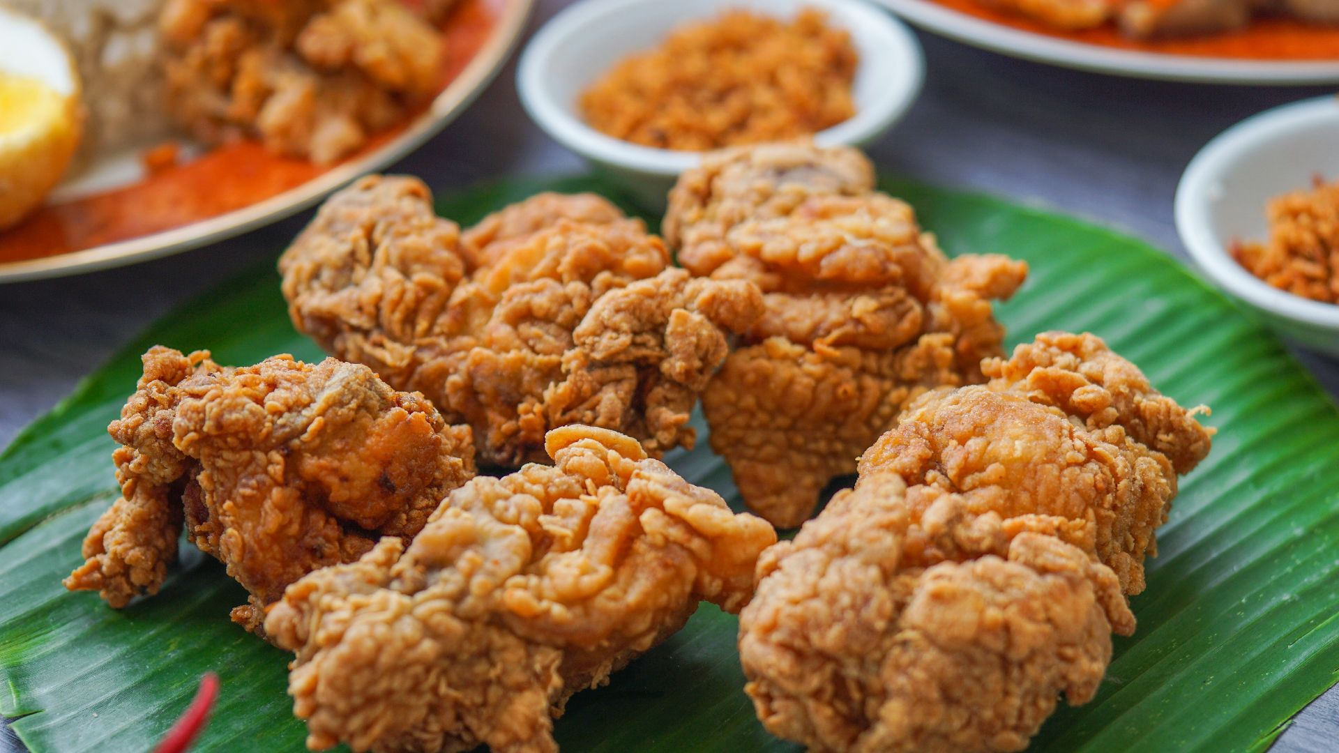7. Les aliments frits croustillants