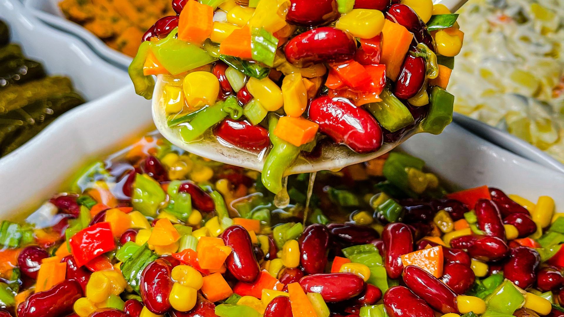 7. Salade de haricots