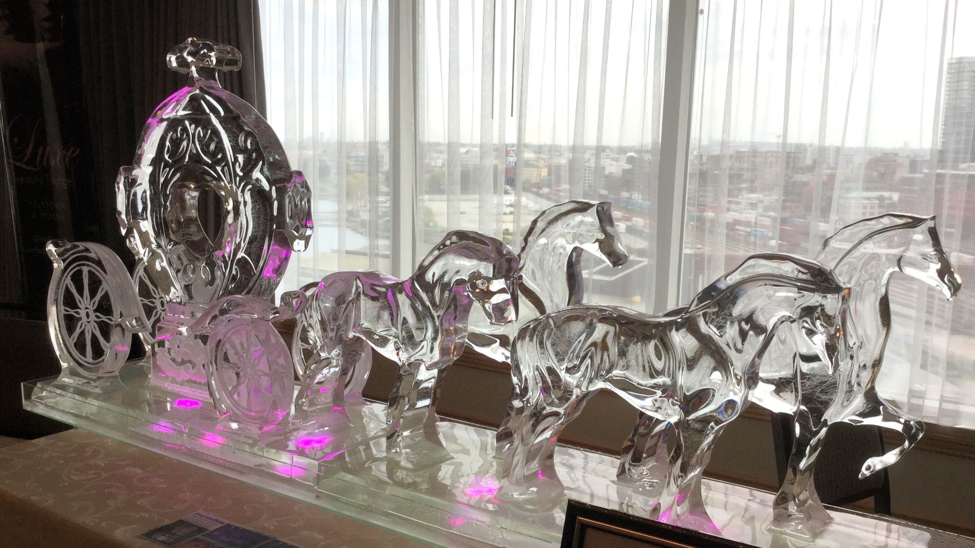 6. Sculptures de glace