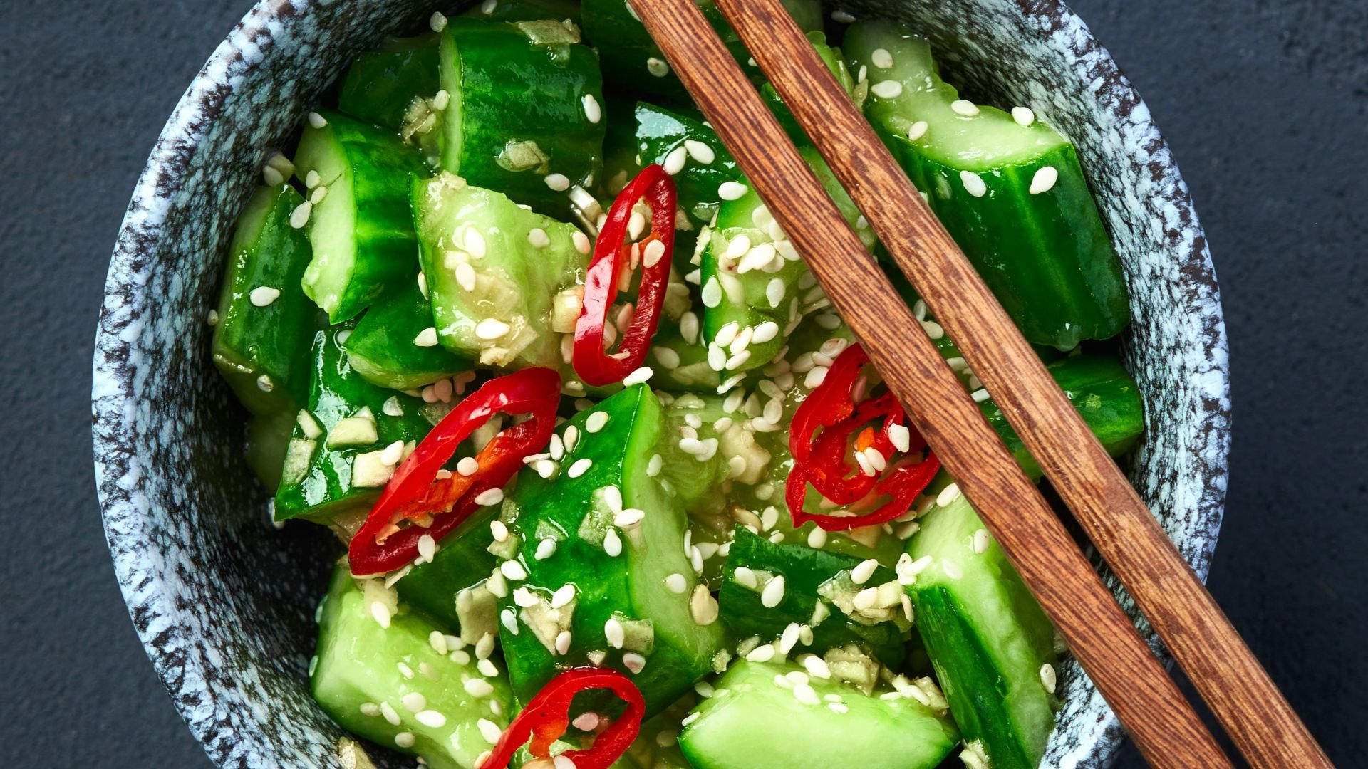 7. Salade de concombres