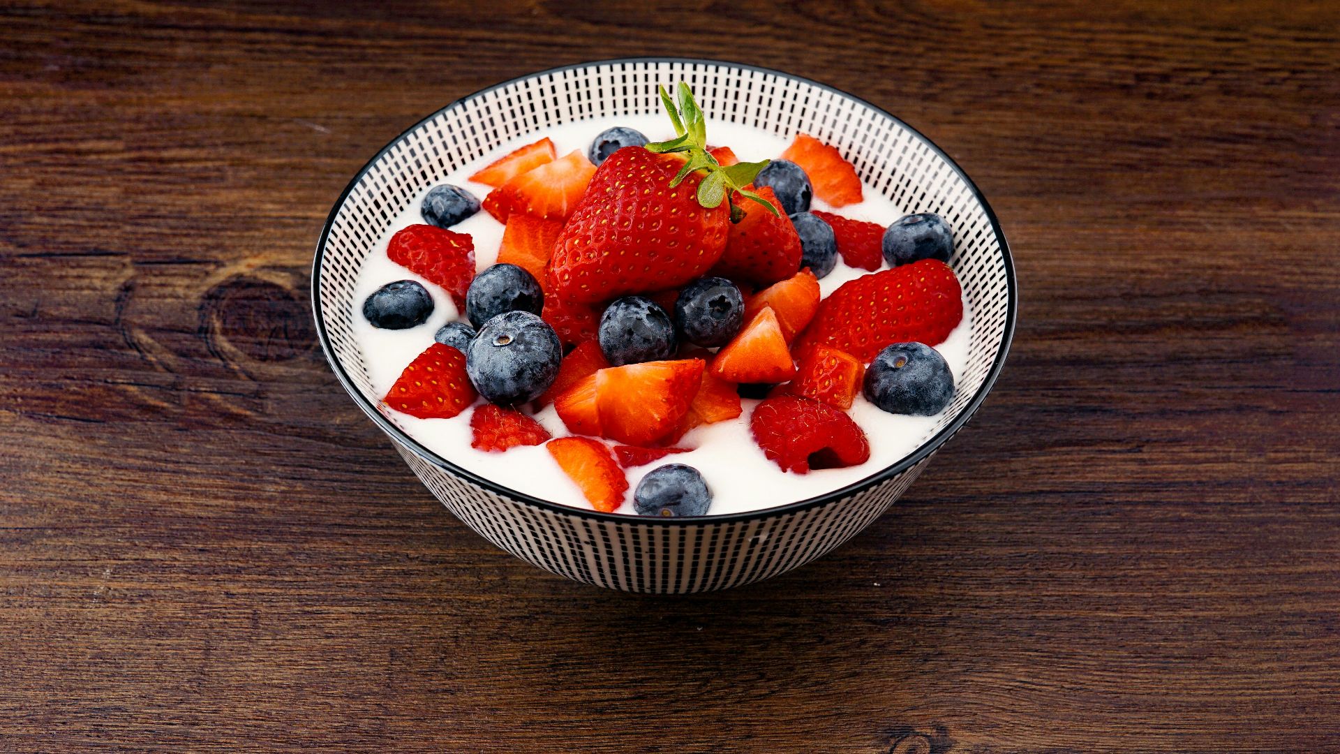 10. Yaourt grec aux fruits rouges