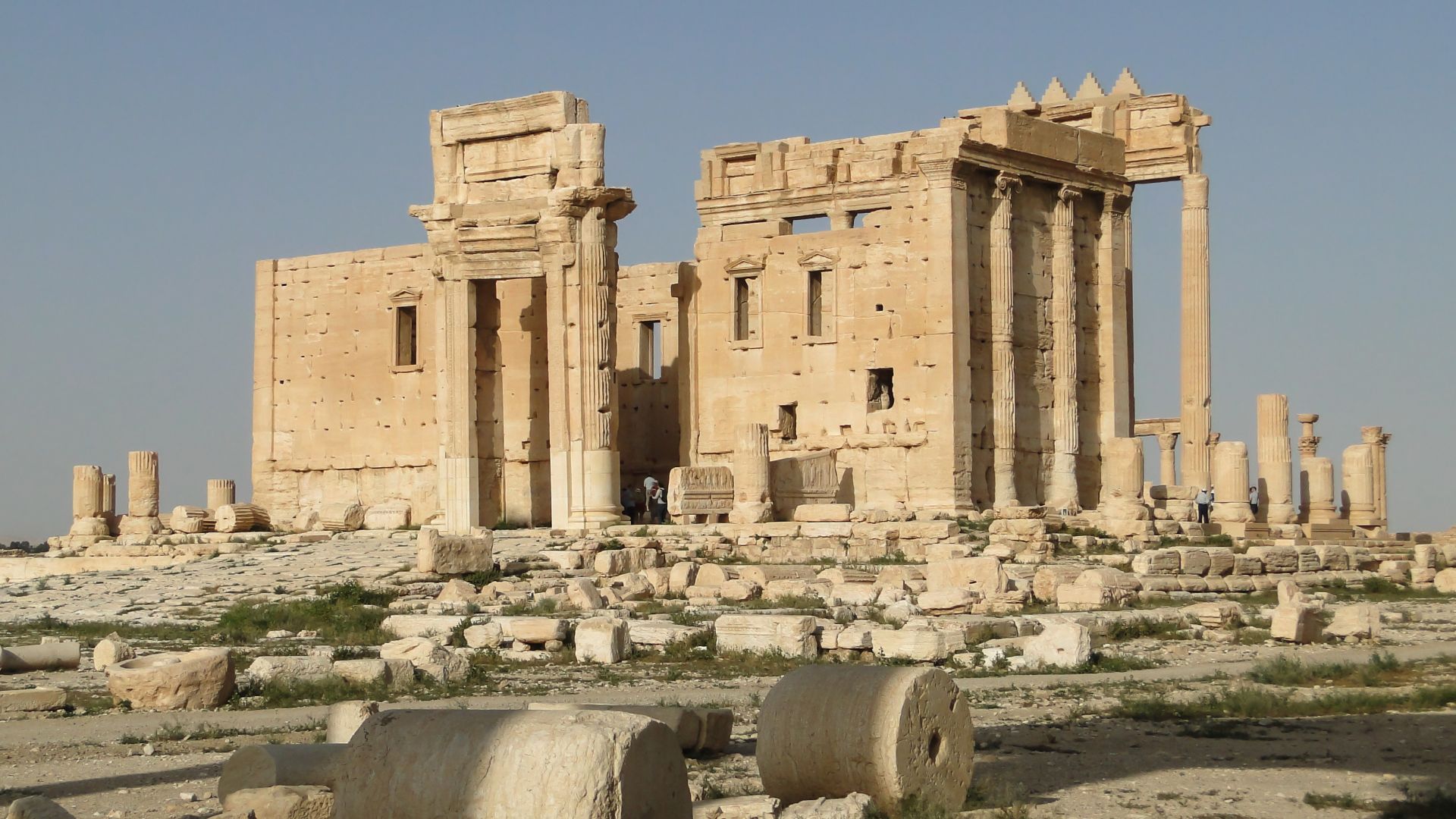 18. Le temple de Bel, Palmyre