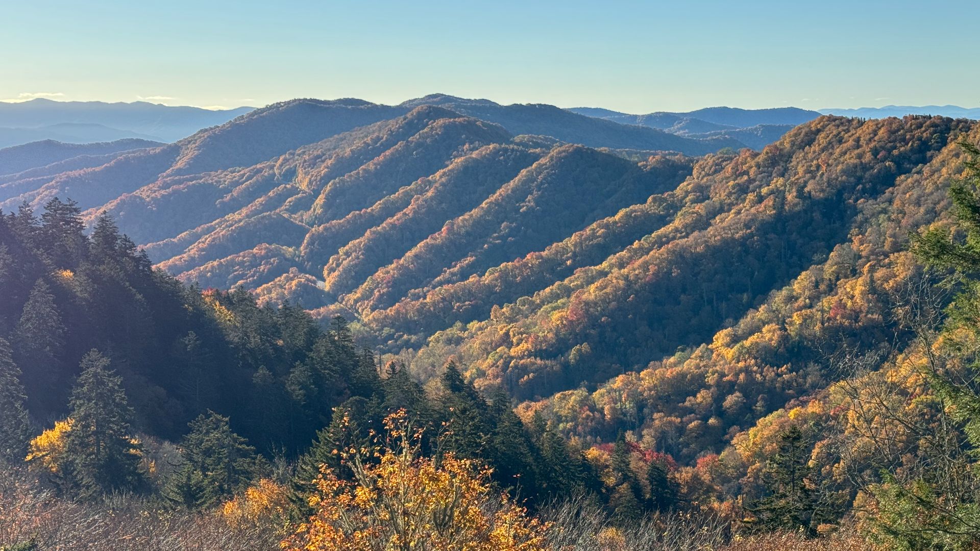 6. De Newfound Gap (Tennessee) à la Caroline du Nord