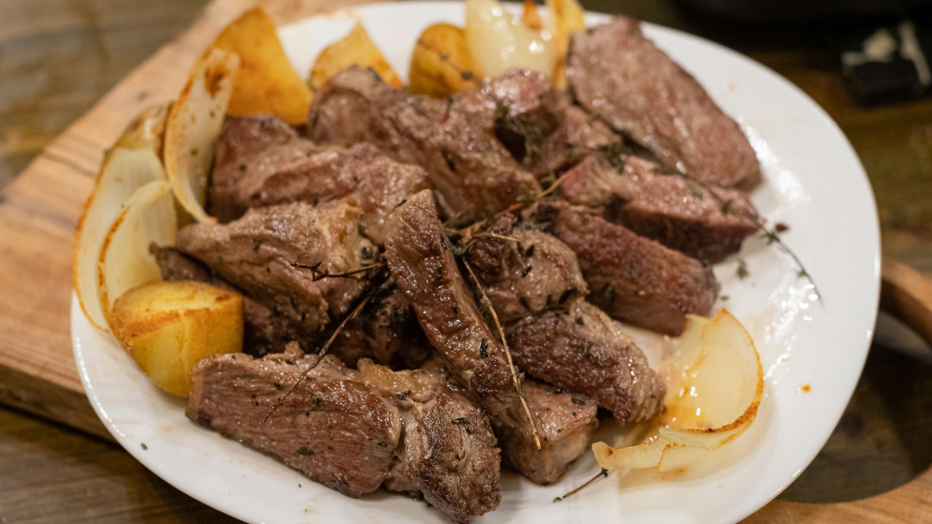 14. Foie aux oignons