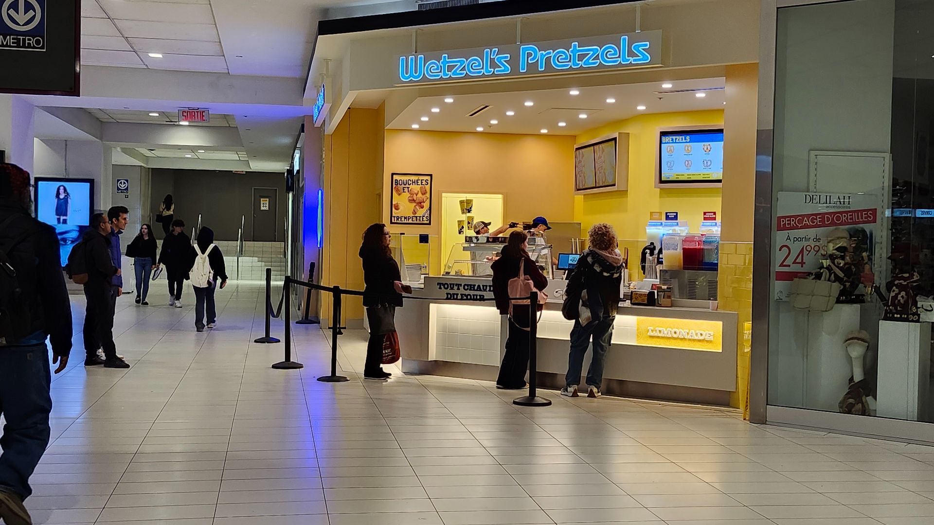7. Wetzel's Pretzels