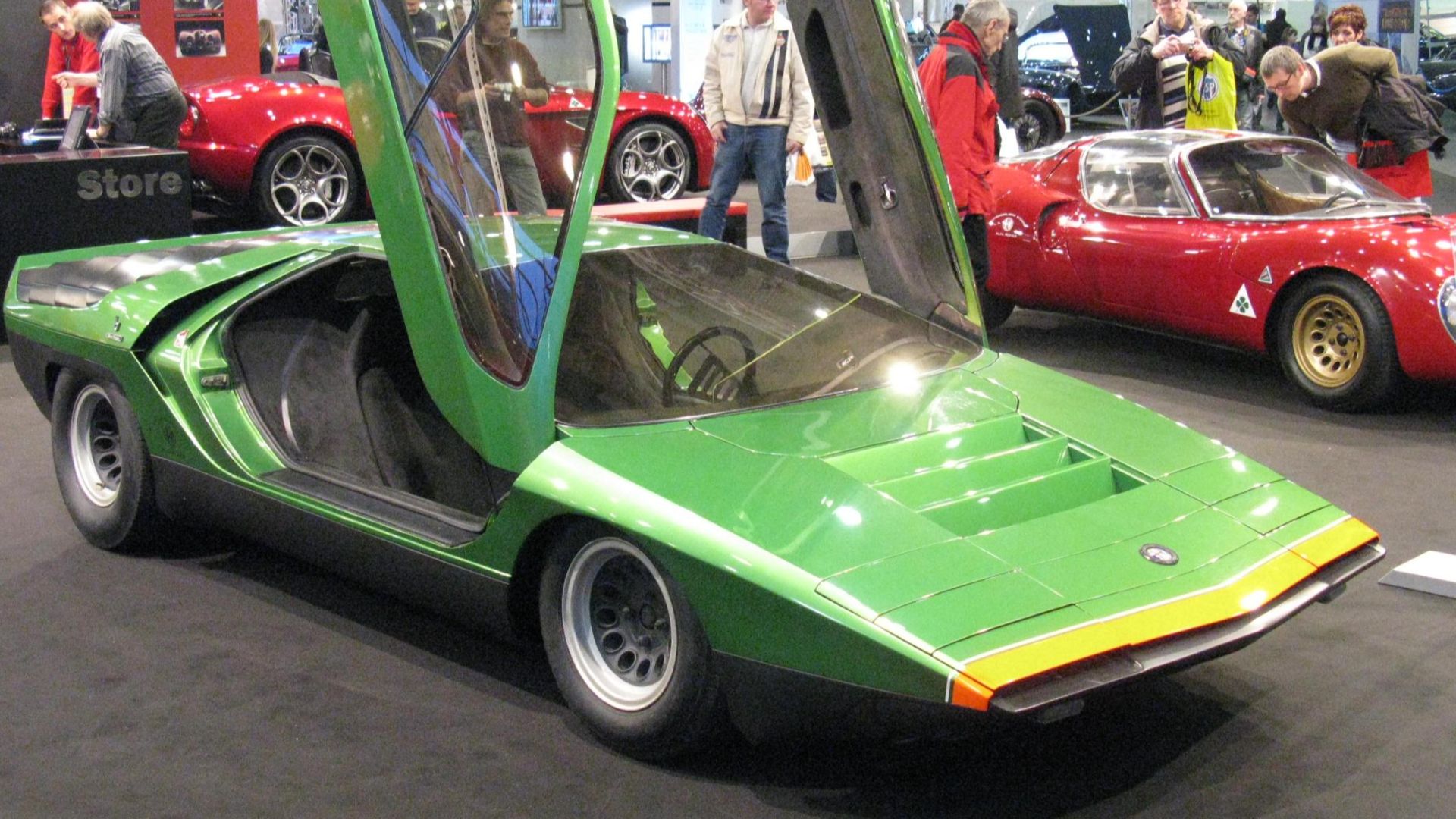 6. L'Alfa Romeo Carabo a brisé la glace