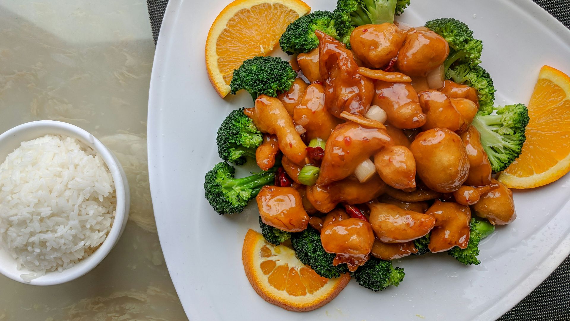 2. Poulet à l'orange