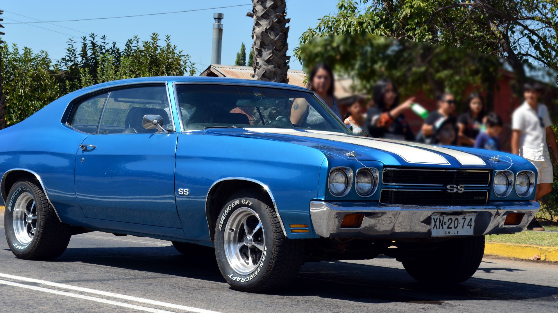 8. Chevrolet Chevelle SS 454 de 1970