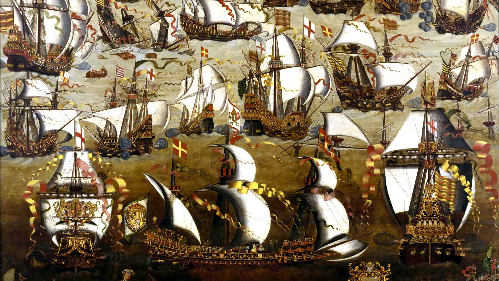 10. La météo contribue à la défaite de l'Armada espagnole