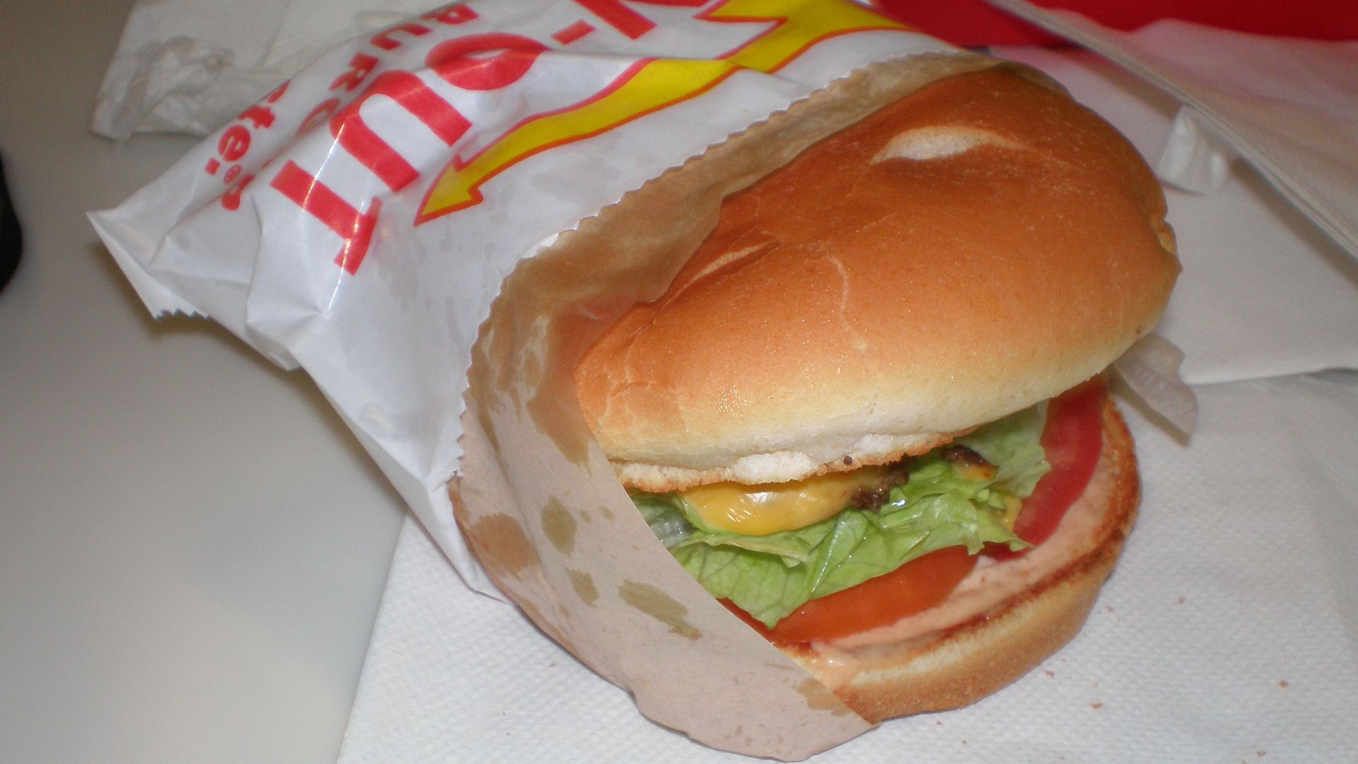 19. Cheeseburger d'In-N-Out
