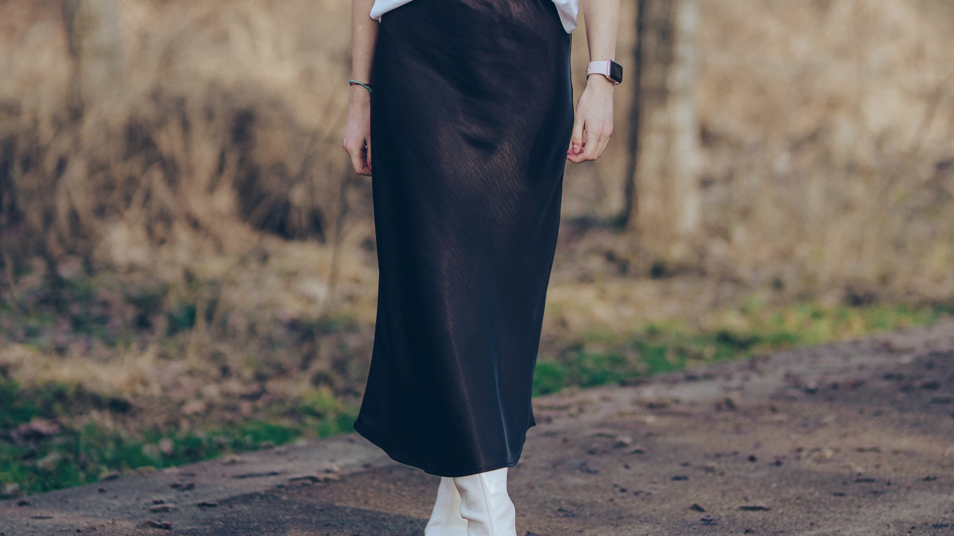 7. Des jupes midi qui se transforment en jupes maxi