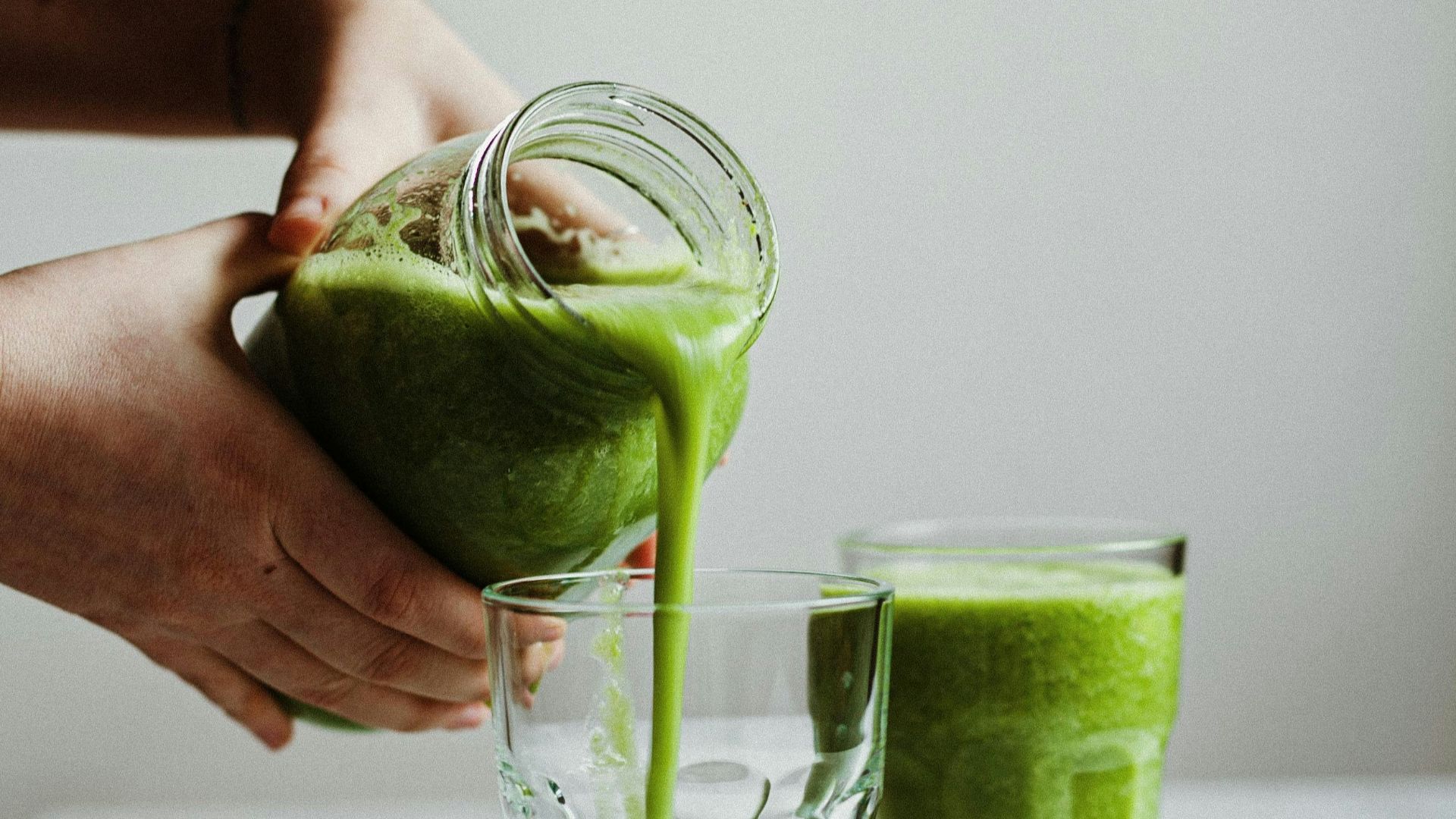13. Boire trop de jus vert