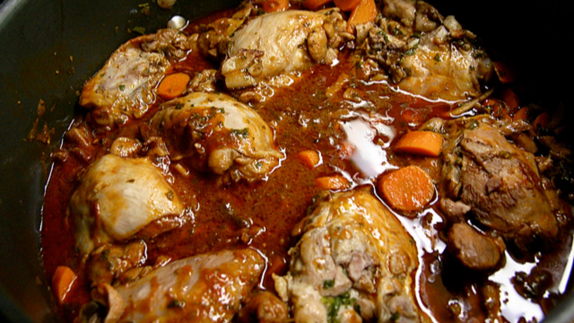 15. Coq au vin