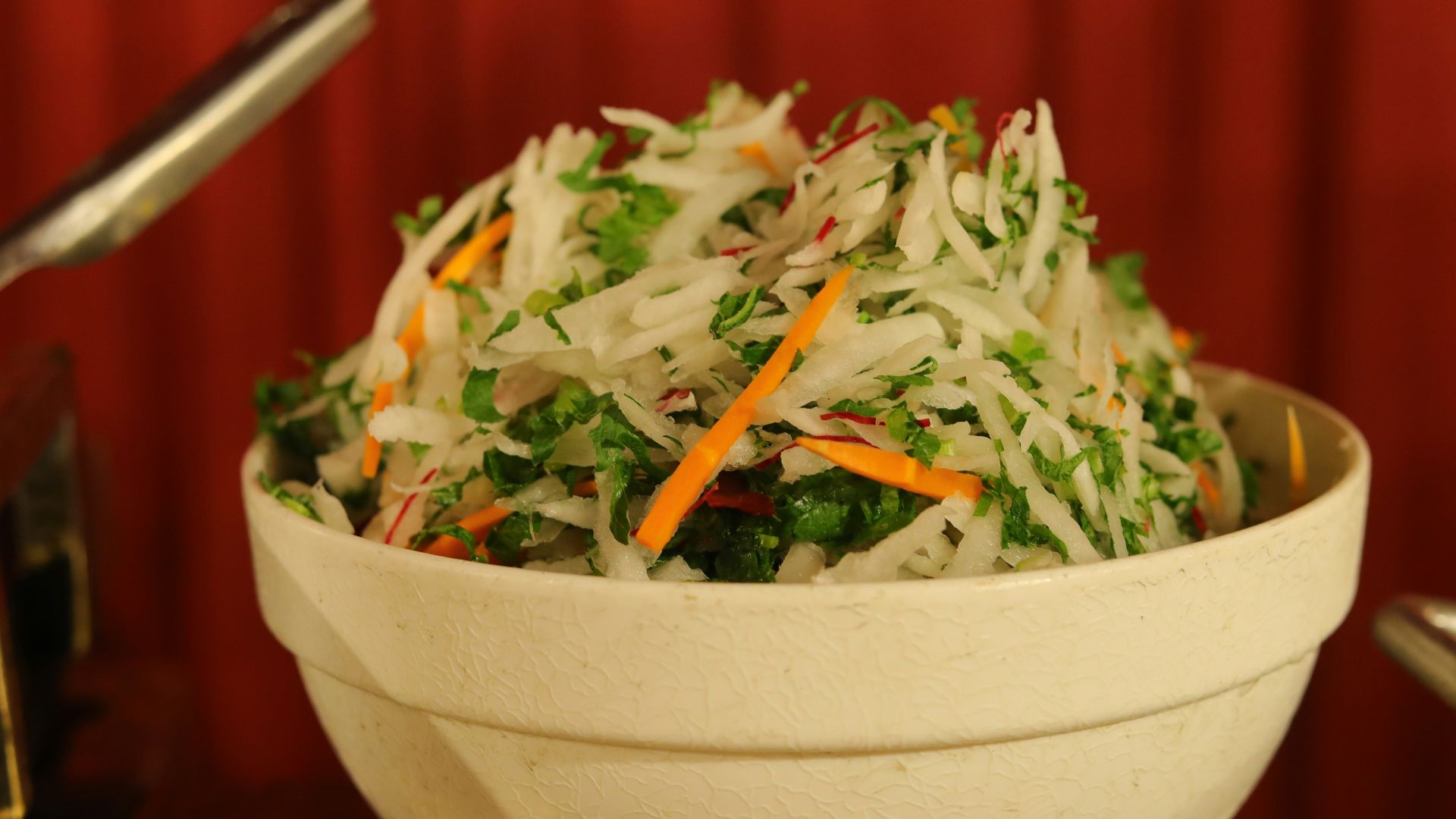 6. Salade de chou à la vinaigrette