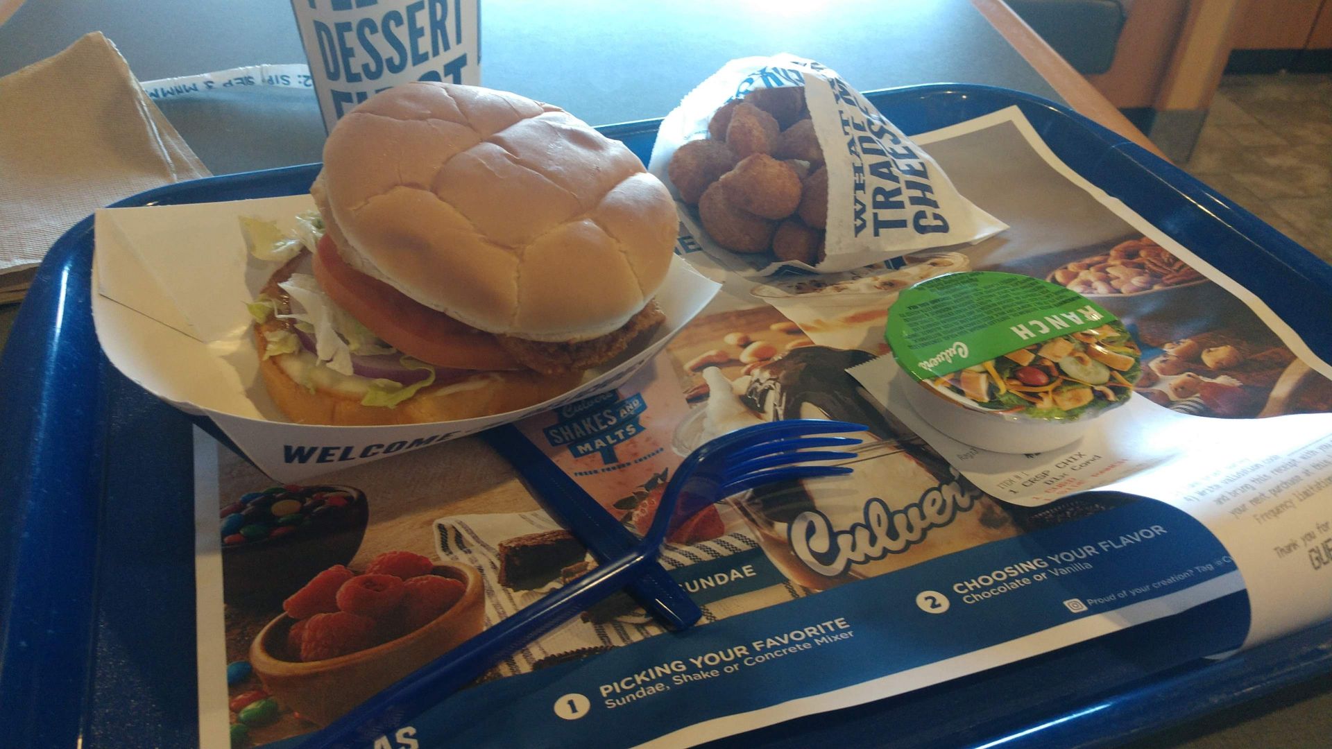 3. Les bâtonnets de poulet originaux de Culver’s