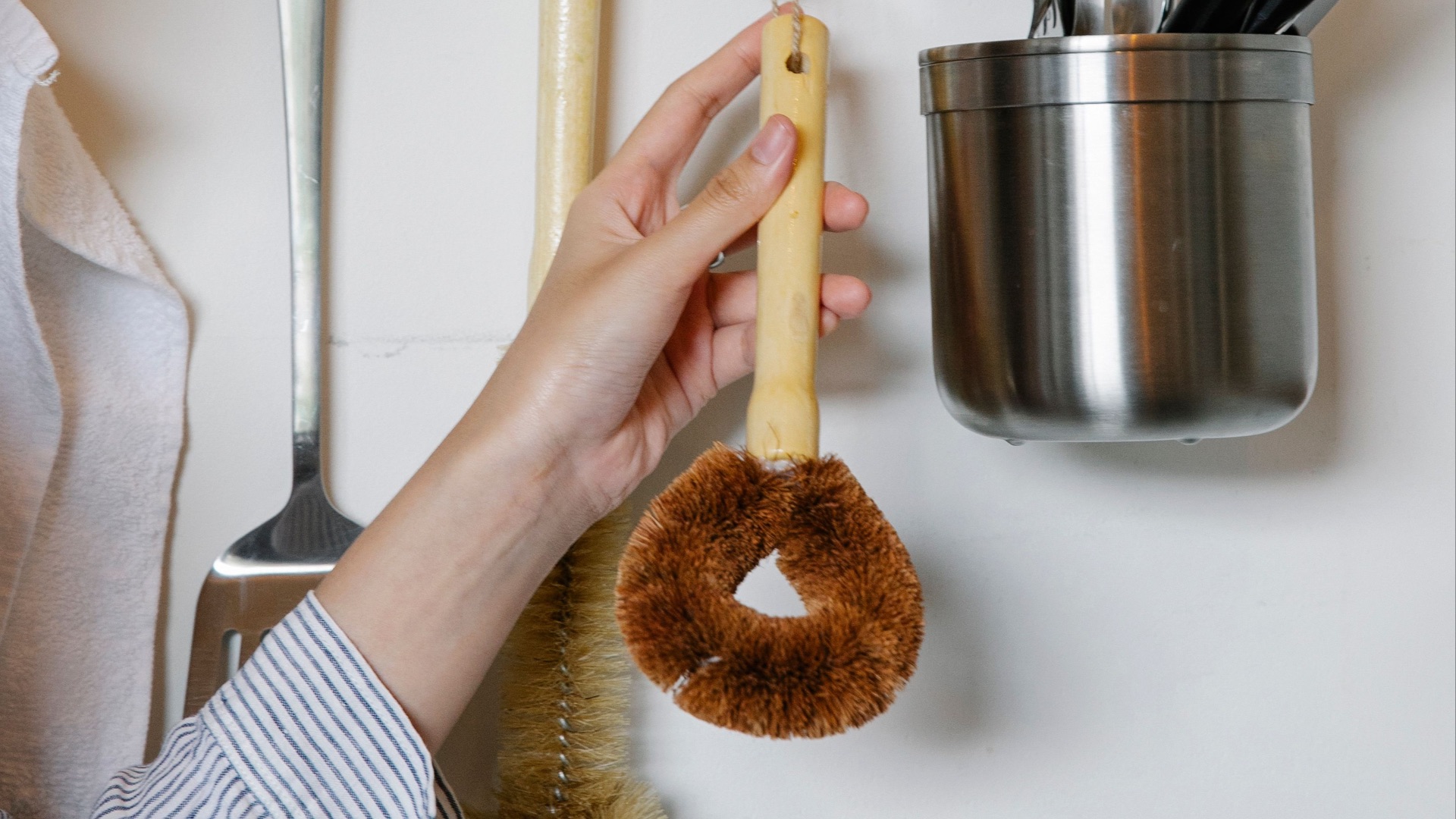 10. Nettoyer les accessoires de nettoyage réutilisables