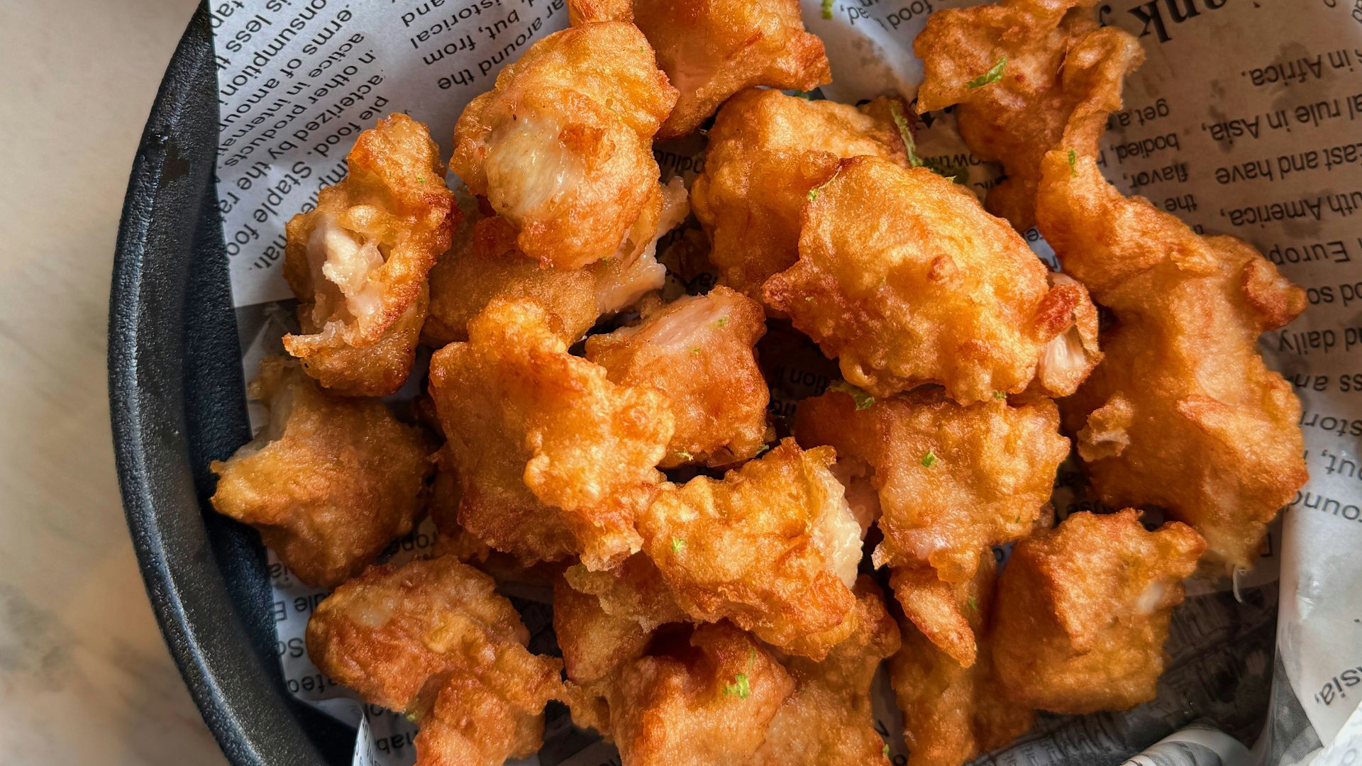 16. Fromage en grains frit