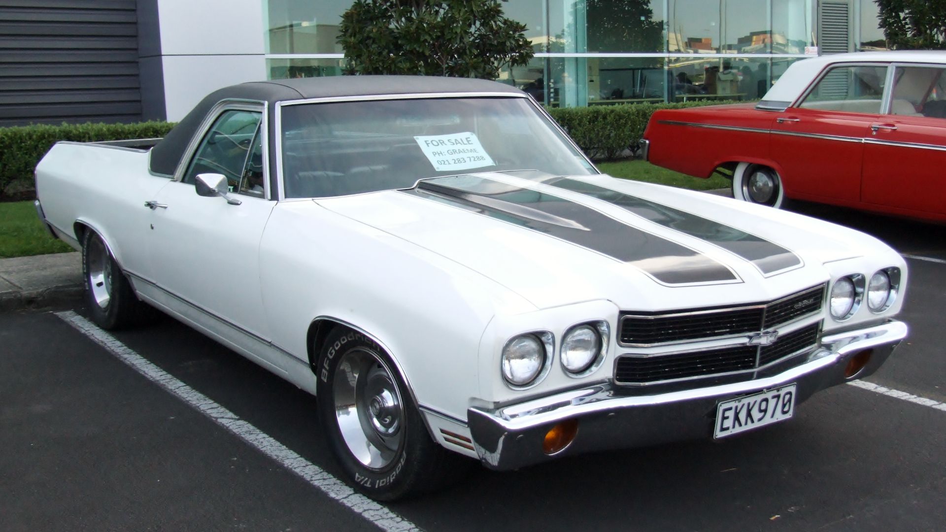 7. Chevrolet El Camino SS 454 de 1970