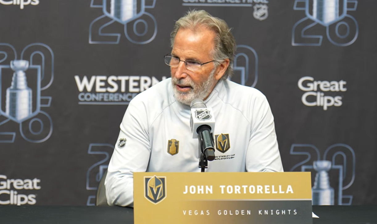 The Hurricanes teased John Tortorella after beating him in the final
