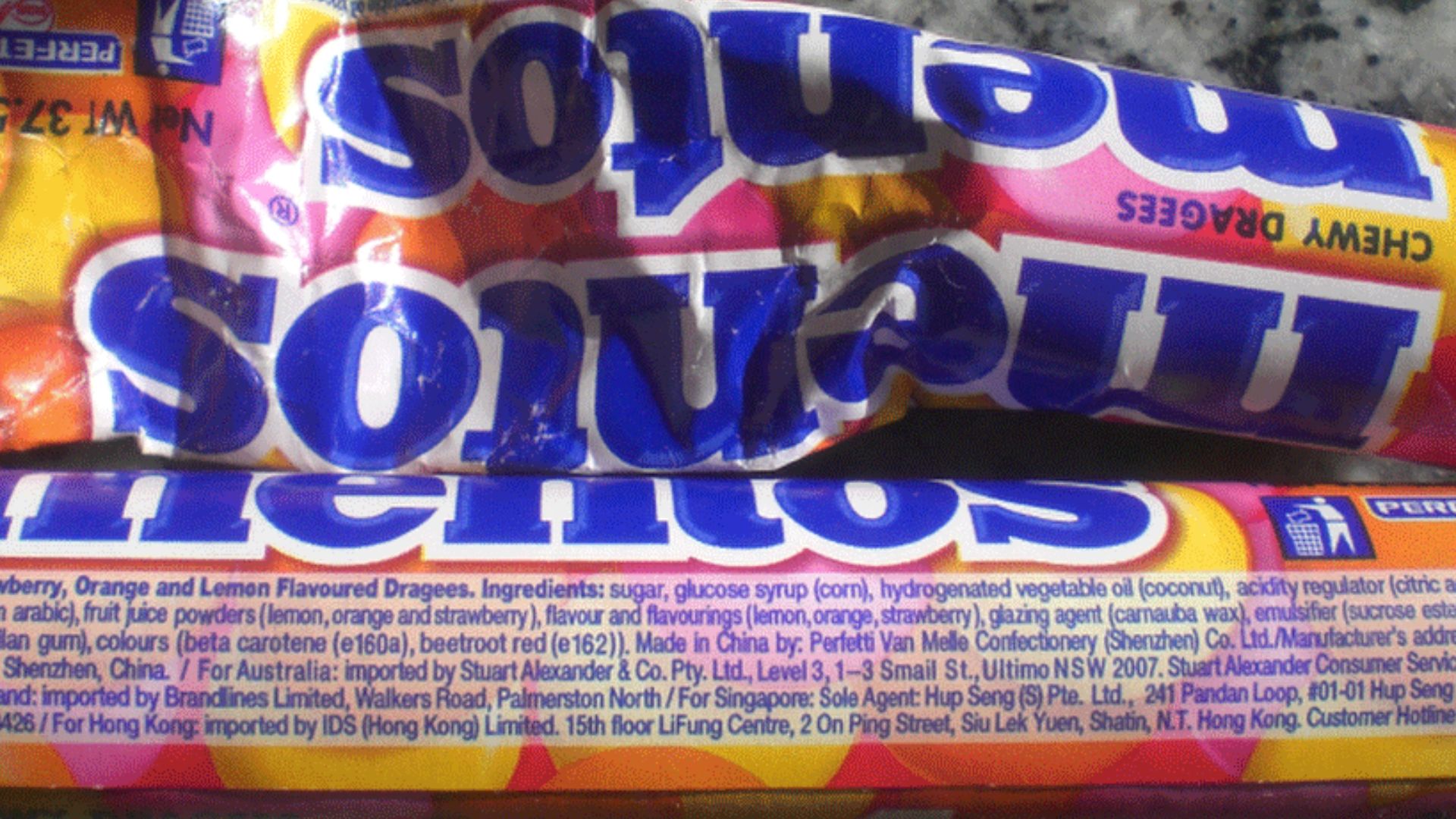 16. Mentos Choco rafraîchissants